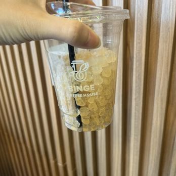 Binge Coffee House - (Jan 2025) Aftermath of Saigon sua da..... too much ice and not enough coffee - Vietnamese Near Me - Berkeley, California Binge Coffee House - (Jan 2025) Aftermath of Saigon sua da..... too much ice and not enough coffee - Vietnamese Near Me - Berkeley, California