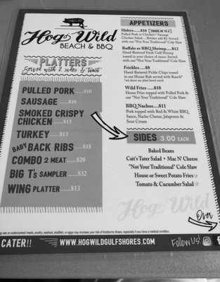 Menu photo 4 Hog Wild Beach & BBQ Gulf Shores, AL Menu photo 4 Hog Wild Beach & BBQ Gulf Shores, AL