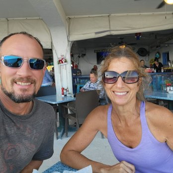 Lazy Days Restaurant - Us and bar behind - Seafood Near Me - Islamorada, Florida Lazy Days Restaurant - Us and bar behind - Seafood Near Me - Islamorada, Florida