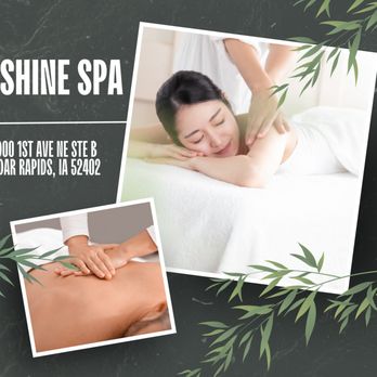 Sunshine Spa - Massage Near Me - Cedar Rapids, Iowa