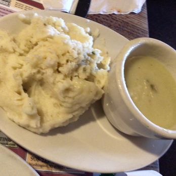 Clinton Station Diner - Real mashed potatoes with tasty Turkey gravy, hot, creamy and yummy - Diners Near Me - Clinton, New Jersey Clinton Station Diner - Real mashed potatoes with tasty Turkey gravy, hot, creamy and yummy - Diners Near Me - Clinton, New Jersey
