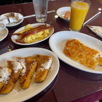 V Boulevard Cafe - French Toast combo - Coffee & Tea Near Me - Glendale, California