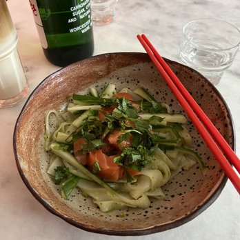 Cicada Coffee Bar - cured salmon noodles - Vietnamese Near Me - Cambridge, Massachusetts Cicada Coffee Bar - cured salmon noodles - Vietnamese Near Me - Cambridge, Massachusetts