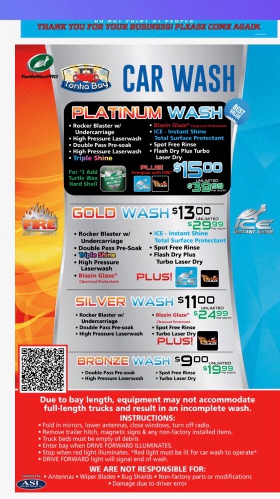 TONKA BAY CAR WASH Updated August 2024 Request a Quote 24245