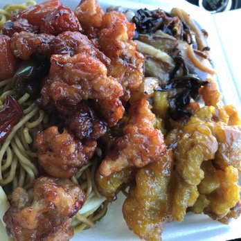 Mandarin Kitchen - Chow mein with sweet sour pork, garlic eggplant, and orange chicken - Chinese Near Me - Honolulu, Hawaii Mandarin Kitchen - Chow mein with sweet sour pork, garlic eggplant, and orange chicken - Chinese Near Me - Honolulu, Hawaii