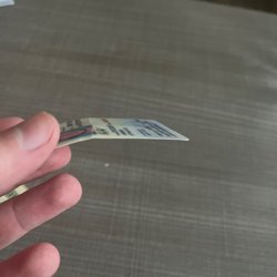 Twin Liquors - My creased TX ID
