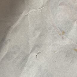 Hair in my food
