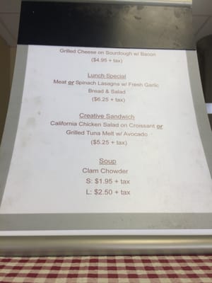 Menu photo 4 Gateway Cafe San Jose, CA