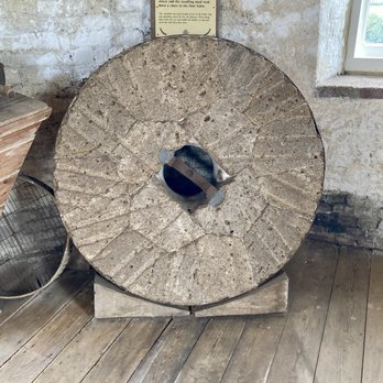 Bircham Windmill - Millstone in the windmill display - Landmarks & Historical Buildings Near Me - Great Bircham, NFK