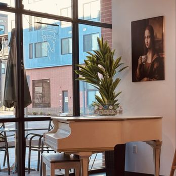 Wake & Take Cafe and Event Center - Piano in downstairs seating area - Coffee & Tea Near Me - Aurora, Colorado Wake & Take Cafe and Event Center - Piano in downstairs seating area - Coffee & Tea Near Me - Aurora, Colorado