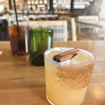Sixty Vines - Winter spiced margarita. - New American Near Me - The Woodlands, Texas