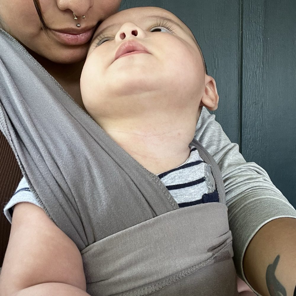 Honor Society - Baby wearing instead of stroller!! - Coffee Roasteries Near Me - Tomball, Texas Honor Society - Baby wearing instead of stroller!! - Coffee Roasteries Near Me - Tomball, Texas