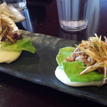 Sakuramen - Pork buns open faced - Asian Fusion Near Me - Washington, DC, District of Columbia