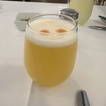 Francesco Restaurant - Passion fruit pisco sour - Peruvian Near Me - Coral Gables, Florida Francesco Restaurant - Passion fruit pisco sour - Peruvian Near Me - Coral Gables, Florida