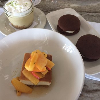 CRU - Desert is a must. While it was all good, if the Ricotta cheesecake with Peaches is on the menu, you have to order it. - Seafood Near Me - Nantucket, Massachusetts