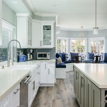 Best Home Kitchen & Bath - Ice & Light Grey Shaker - General Contractors Near Me - Chula Vista, California Best Home Kitchen & Bath - Ice & Light Grey Shaker - General Contractors Near Me - Chula Vista, California