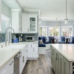Best Home Kitchen & Bath - Ice & Light Grey Shaker