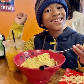 Kai Ramen - Stokely loving his chicken ramen. - Ramen Near Me - Sherman Oaks, California Kai Ramen - Stokely loving his chicken ramen. - Ramen Near Me - Sherman Oaks, California