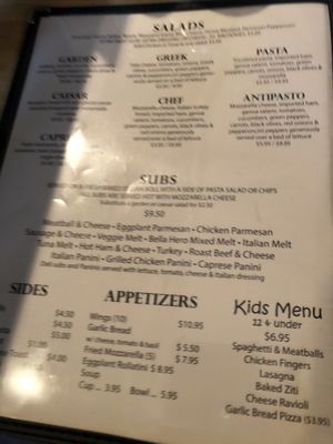Menu photo 8 Bella Italia Hilton Head Island, SC Menu photo 8 Bella Italia Hilton Head Island, SC