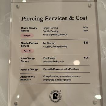 Rowan The Shops at Pembroke Gardens - Piercing Near Me - Pembroke Pines, Florida