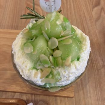 NaYa Dessert Cafe - Melon snow bingsu - Desserts Near Me - San Jose, California NaYa Dessert Cafe - Melon snow bingsu - Desserts Near Me - San Jose, California