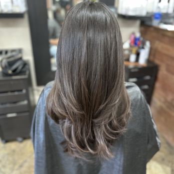 Just Hair - Layered/dead ends trimmed. - Hair Salons Near Me - Bonita, California Just Hair - Layered/dead ends trimmed. - Hair Salons Near Me - Bonita, California