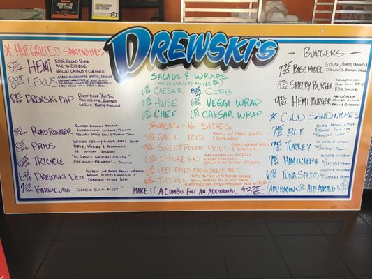 Menu photo 4 Drewski's Hot Rod Kitchen Sacramento, CA