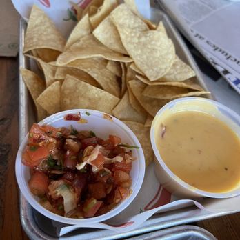 Baja Chimayó - Chips & salsa ($4.50) + queso ($2.75) - Mexican Near Me - Silverthorne, Colorado Baja Chimayó - Chips & salsa ($4.50) + queso ($2.75) - Mexican Near Me - Silverthorne, Colorado