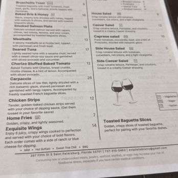 Exquisite Bistro - Wine Bars Near Me - St. Petersburg, Florida Exquisite Bistro - Wine Bars Near Me - St. Petersburg, Florida