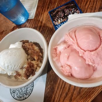 Shakespeare Tavern Playhouse - Hot apple pecan crisp w/ice-cream $6. Sorbet $4 - Performing Arts Near Me - Atlanta, Georgia Shakespeare Tavern Playhouse - Hot apple pecan crisp w/ice-cream $6. Sorbet $4 - Performing Arts Near Me - Atlanta, Georgia