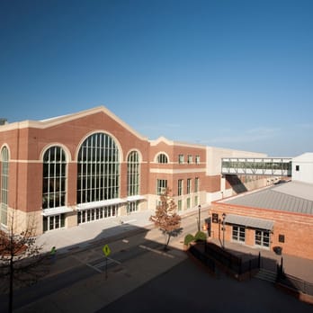 The Classic Center - Exterior view of the Atrium - Performing Arts Near Me - Athens, Georgia