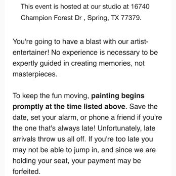Painting with a Twist - Art Classes Near Me - Spring, Texas