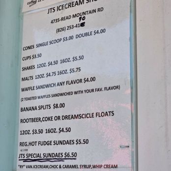 JT’s IceCream Shop - Ice Cream & Frozen Yogurt Near Me - Cloverdale, Virginia