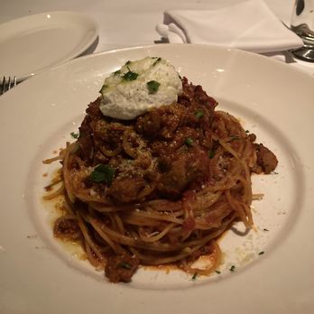 Lavo - Spaghetti and Meatballs (yum!) - Italian Near Me - Las Vegas, Nevada