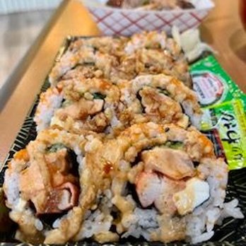 Litchi Ramen - special Stirling Roll - Poke Near Me - Cooper City, Florida Litchi Ramen - special Stirling Roll - Poke Near Me - Cooper City, Florida