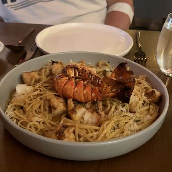 Scarpelli  - Yummy lobster tail over linguine - Pizza Near Me - Hammonton, New Jersey