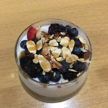 Skogen Kitchen - House made rice pudding topped with fruits of the forest and almonds. Fabulous finish! - New American Near Me - Custer, South Dakota Skogen Kitchen - House made rice pudding topped with fruits of the forest and almonds. Fabulous finish! - New American Near Me - Custer, South Dakota