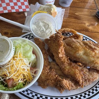 Woods Place - The best fried catfish ever!! It was hot fresh and good. The free chocolate cake was a plus. - Seafood Near Me - Camden, Arkansas Woods Place - The best fried catfish ever!! It was hot fresh and good. The free chocolate cake was a plus. - Seafood Near Me - Camden, Arkansas