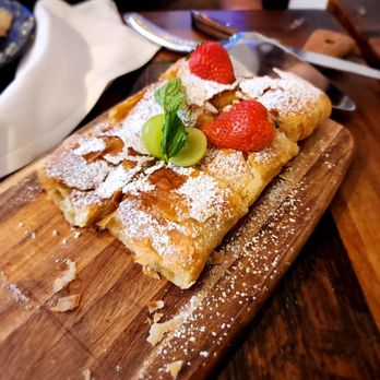 Sea Bar - Bougatsa(Phyllo Custard Pie) - Seafood Near Me - Staten Island, New York Sea Bar - Bougatsa(Phyllo Custard Pie) - Seafood Near Me - Staten Island, New York