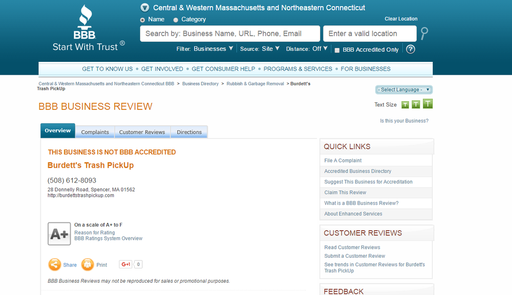 BURDETT’S TRASH PICKUP Updated October 2024 12 Reviews 28