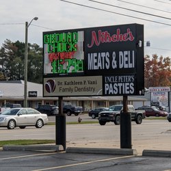 Uncle Peter's Pasties - The sign out front for the Utica locations.