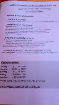 Menu photo 5 Restaurant Scheck's Fischerstüberl Rottau, BY Menu photo 5 Restaurant Scheck's Fischerstüberl Rottau, BY