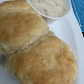 Around the Corner Restaurant - Biscuits and Gravy that was a side with my California omelette.. - Diners Near Me - Edmond, Oklahoma Around the Corner Restaurant - Biscuits and Gravy that was a side with my California omelette.. - Diners Near Me - Edmond, Oklahoma