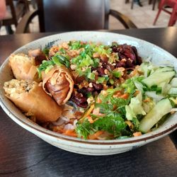 Dai Bi Chay - #43 Vermicelli, mock meat, pork floss