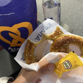 Auntie Anne's - Mustard is a must - Desserts Near Me - Denver, Colorado Auntie Anne's - Mustard is a must - Desserts Near Me - Denver, Colorado