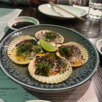 Sushi Nikkei - Bixby Knolls - Grilled Scallops - Japanese Near Me - Long Beach, California Sushi Nikkei - Bixby Knolls - Grilled Scallops - Japanese Near Me - Long Beach, California