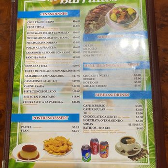 Los Barrilitos - Menu - Spanish Near Me - Linden, New Jersey
