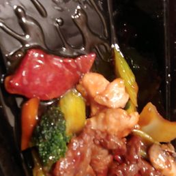 That "sauce"  dripping down the bottom of the container is mostly oil