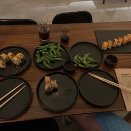 San, Ichi and Go Akuma rolls.