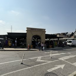 Outside
